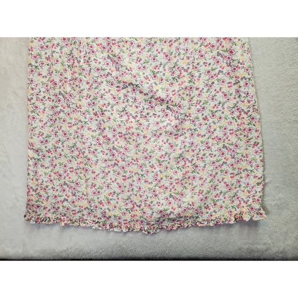 Aéropostale Tank Dress Women Size 12 Multi Floral 100% Rayon Sleeveless Back Zip - Picture 2 of 9